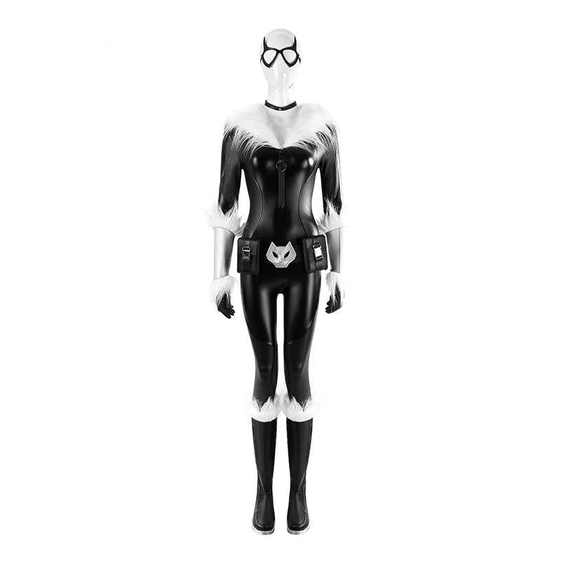 Fortnite Black Cat Cosplay Costume Woman Bodysuit Halloween Cosplay ACcosplay