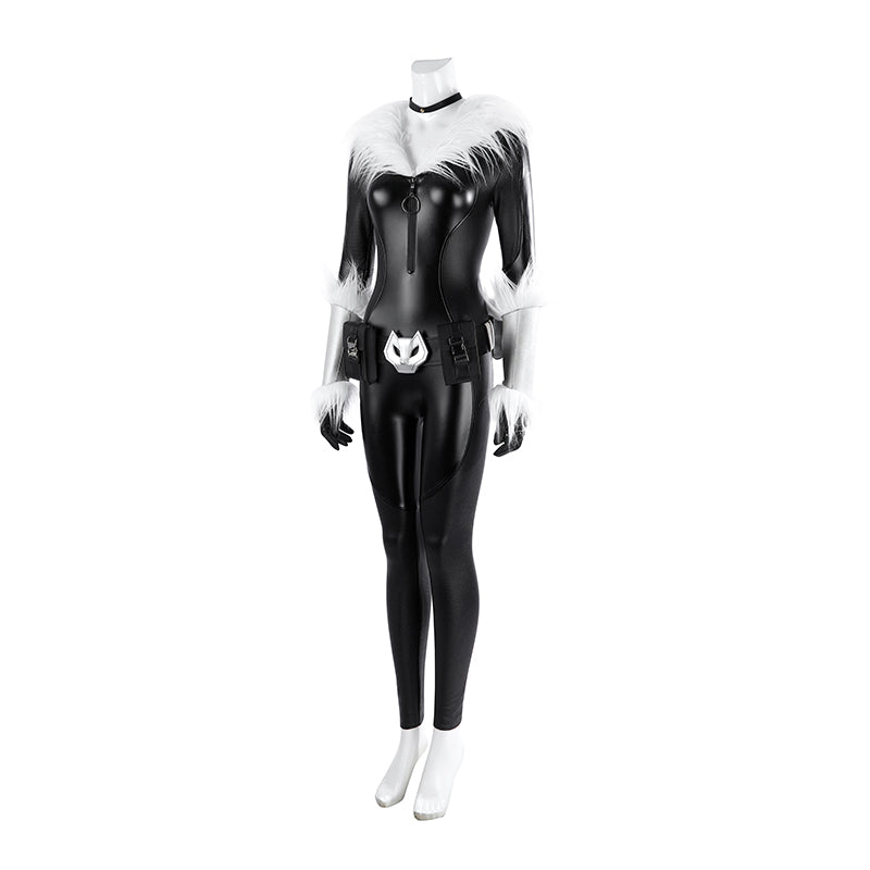 Fortnite Black Cat Cosplay Costume Woman Bodysuit Halloween Cosplay ACcosplay