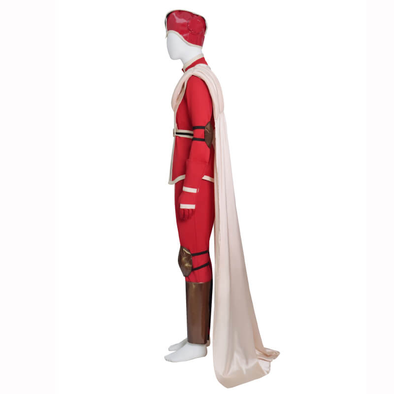 Doctor Who Chancellery Guards Uniform Cosplay Costume with Hat and Cloak