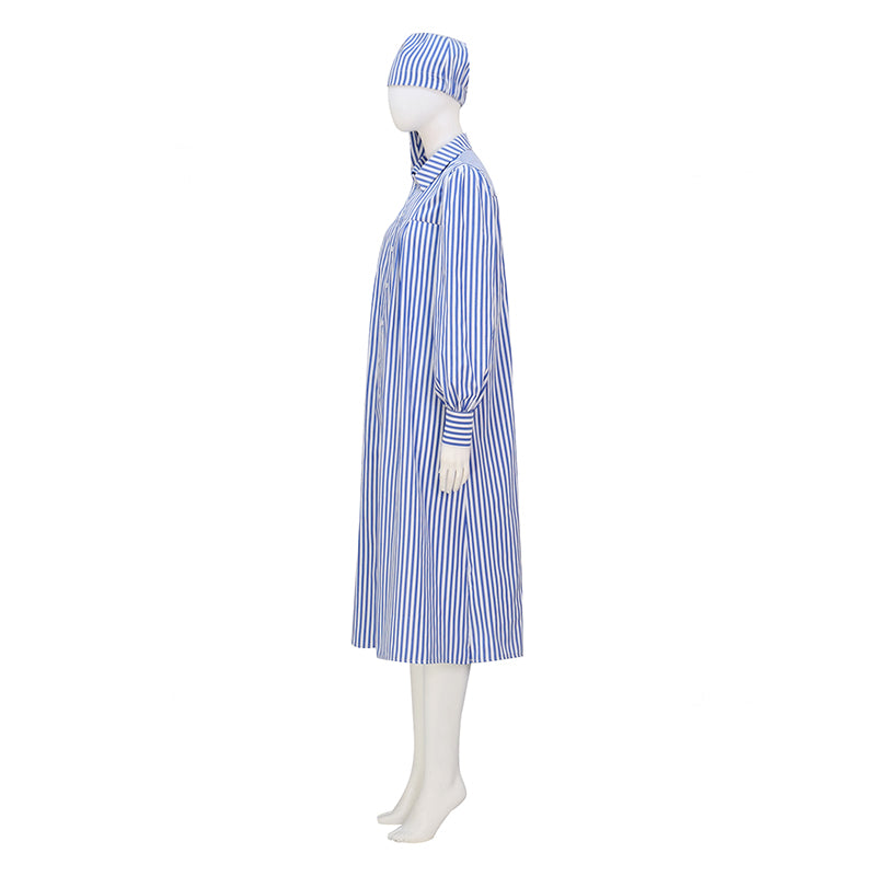 Christmas Carol Blue Striped Costume Christmas Costume Suit  Who Cosplay Suit Adult Tennant Outfit ACcosplay