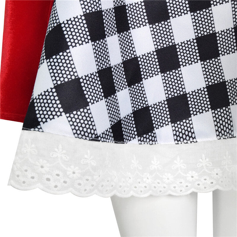 Adults Cindy Lou Who Costume Whoville Cindy Lou Who Dress with Wig ACcosplay