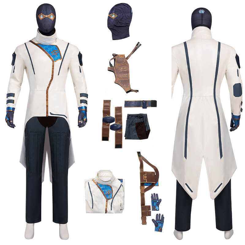 Cypher Costume Valorant 2023 New Cypher Halloween Cosplay Suit Top Level