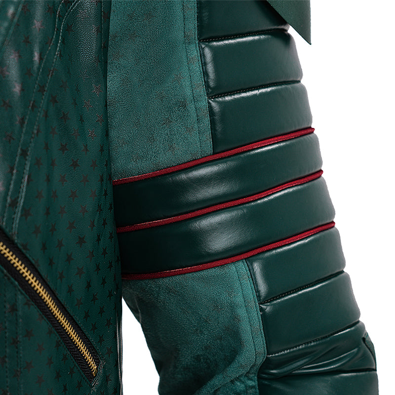 Vought Rising Soldier Boy Cosplay Costume Hardcore Halloween Green Suit ACcosplay