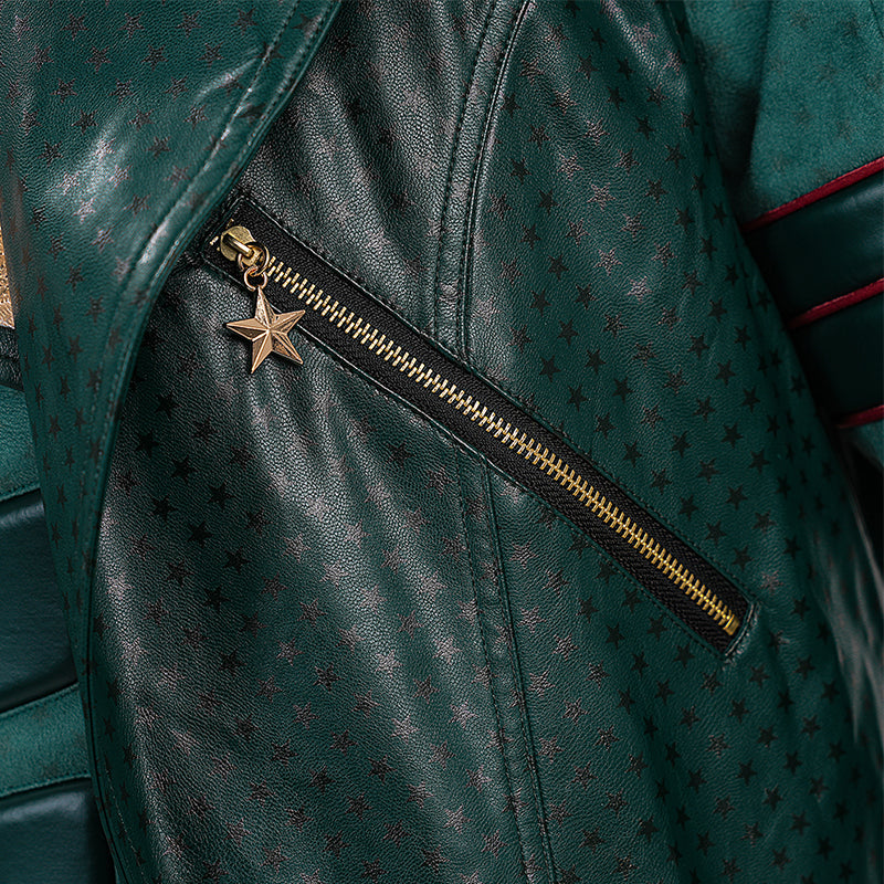 Vought Rising Soldier Boy Cosplay Costume Hardcore Halloween Green Suit ACcosplay