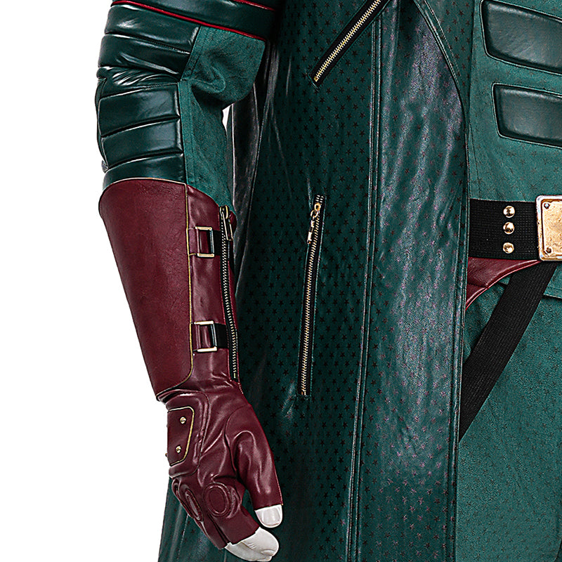 Vought Rising Soldier Boy Cosplay Costume Hardcore Halloween Green Suit ACcosplay