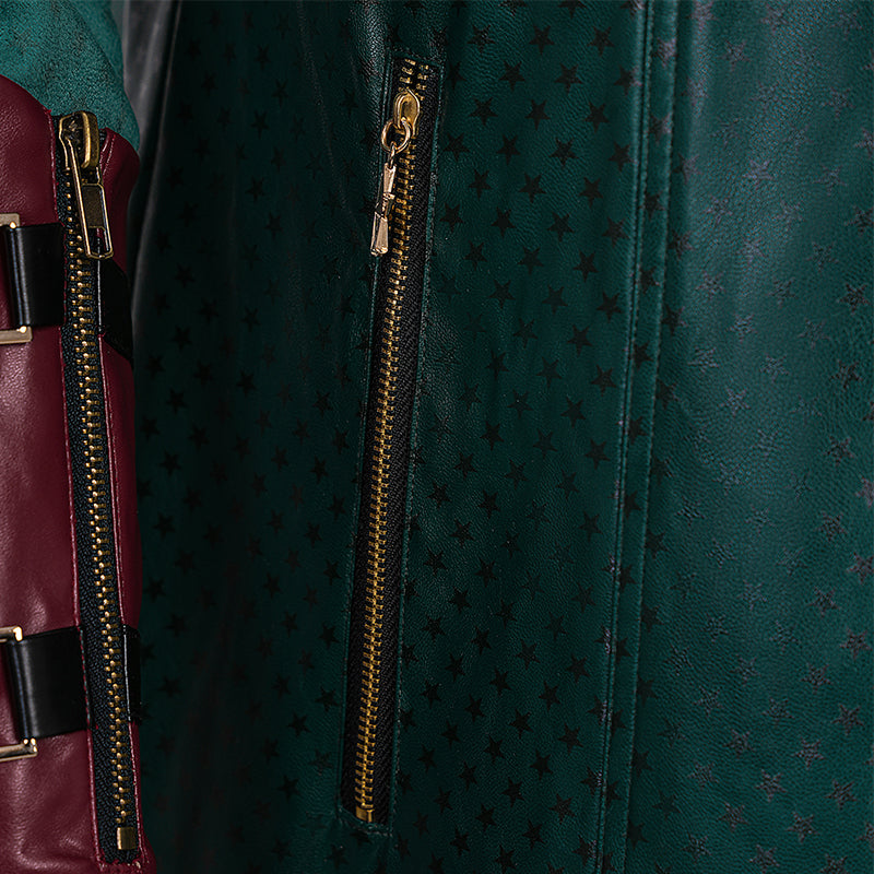 Vought Rising Soldier Boy Cosplay Costume Hardcore Halloween Green Suit ACcosplay