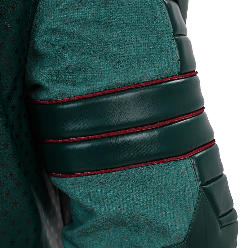 Vought Rising Soldier Boy Cosplay Costume Hardcore Halloween Green Suit ACcosplay