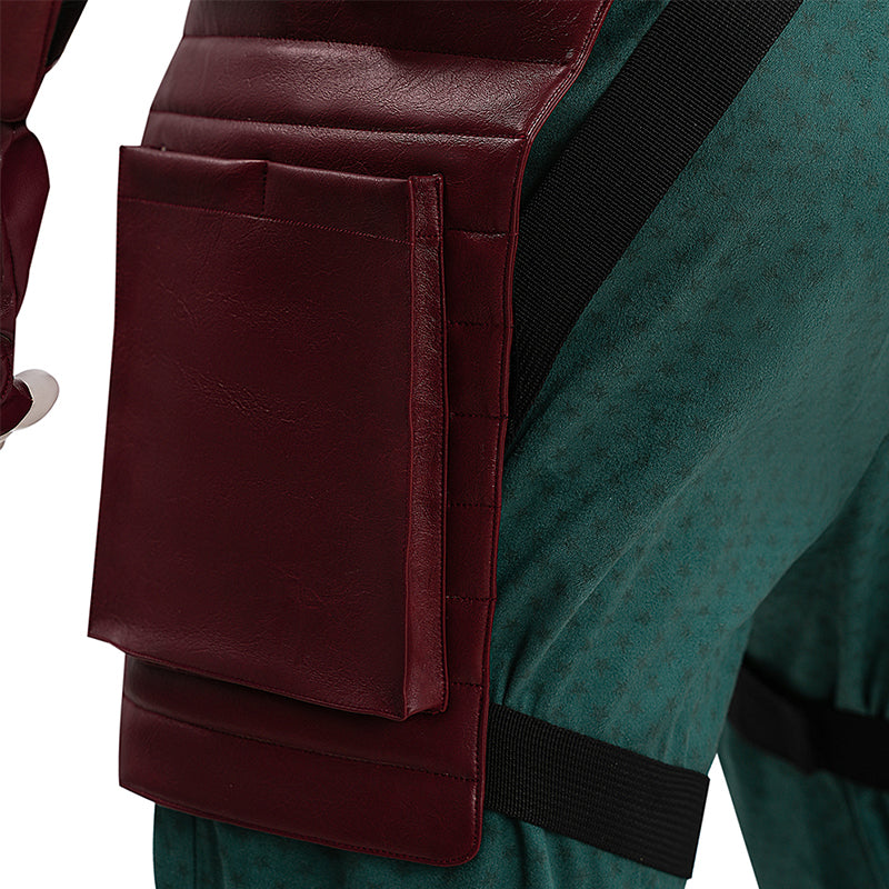 Vought Rising Soldier Boy Cosplay Costume Hardcore Halloween Green Suit ACcosplay