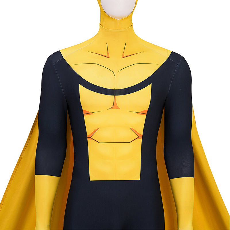 Invincible Sinister Mark Graysons Yellow Cosplay Costume Combat Suit ACcosplay