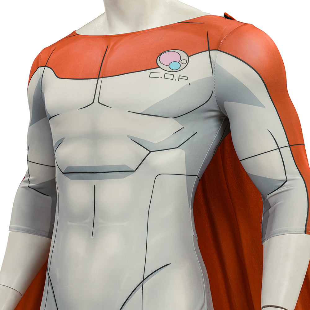 Invincible Season 4 Nolan Grayson Omni-Man Cosplay Costume Bodysuit with Cape ACcosplay