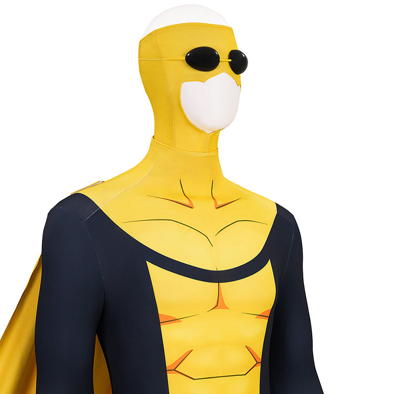 Invincible Sinister Mark Graysons Yellow Cosplay Costume Combat Suit ACcosplay