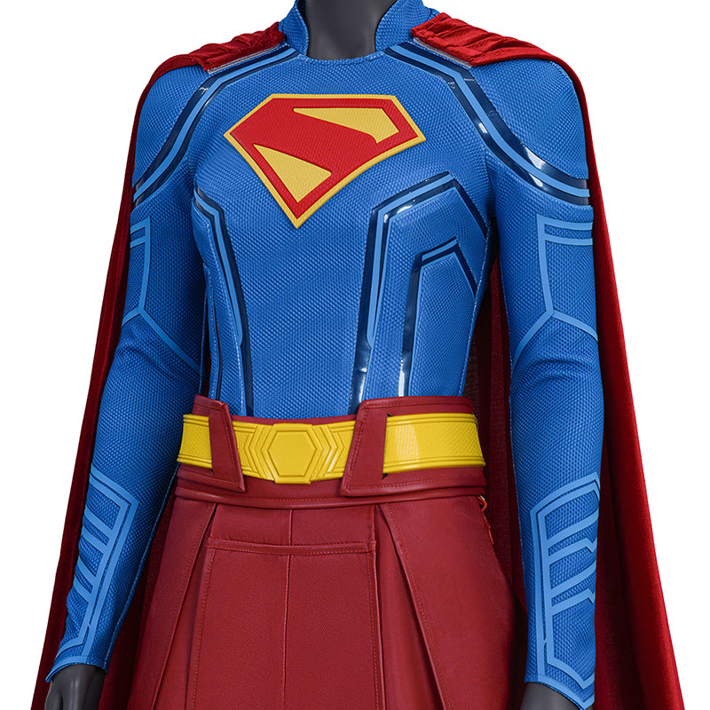 2025 Superhero Legacy Girl of Steel Supergirl Cosplay Costume Halloween Suit ACcosplay