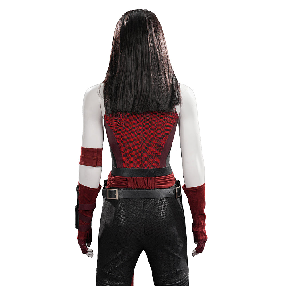 Elektra Cosplay Costume Daredevil Born Again Season 3 Women's Halloween Outfit ACcosplay