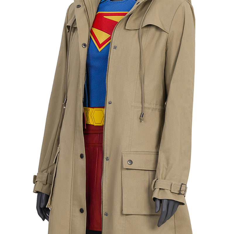 2025 Superhero Legacy Girl of Steel Supergirl Cosplay Costume Halloween Suit ACcosplay