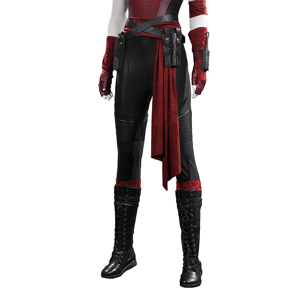 Elektra Cosplay Costume Daredevil Born Again Season 3 Women's Halloween Outfit ACcosplay