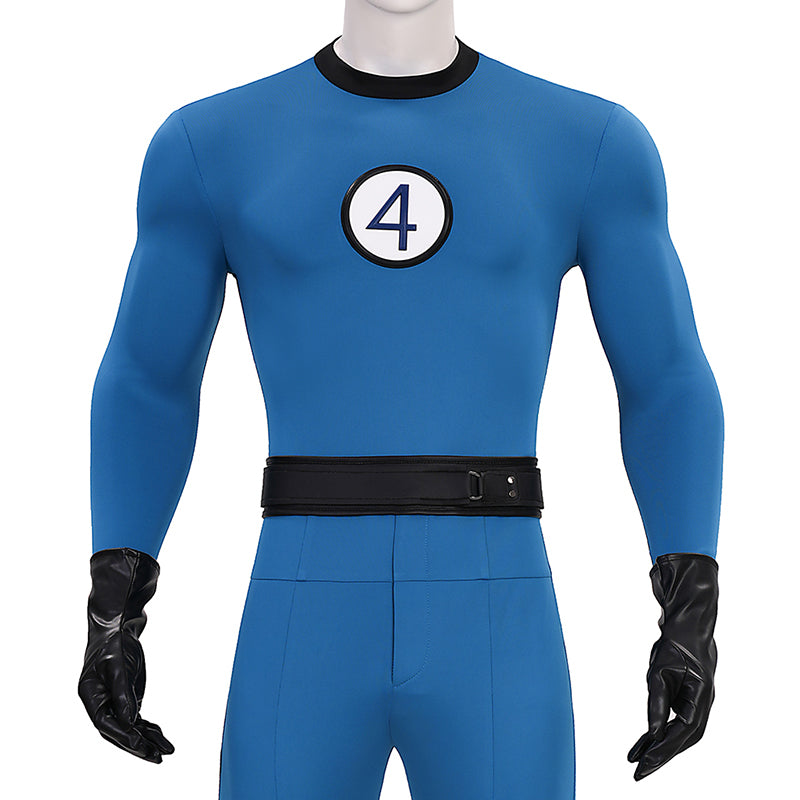 The Fantastic Four Mister Fantastic Reed Richard Jumpsuit Classic Suit ACcosplay