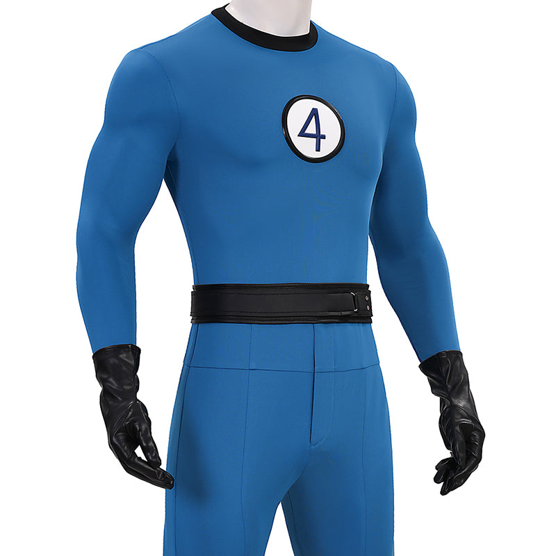 The Fantastic Four Mister Fantastic Reed Richard Jumpsuit Classic Suit ACcosplay