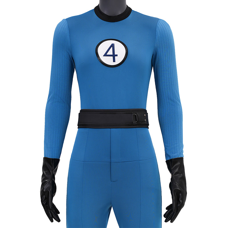 The Fantastic Four Sue Storm Costume Invisible Woman Cosplay Jumpsuit ACcosplay
