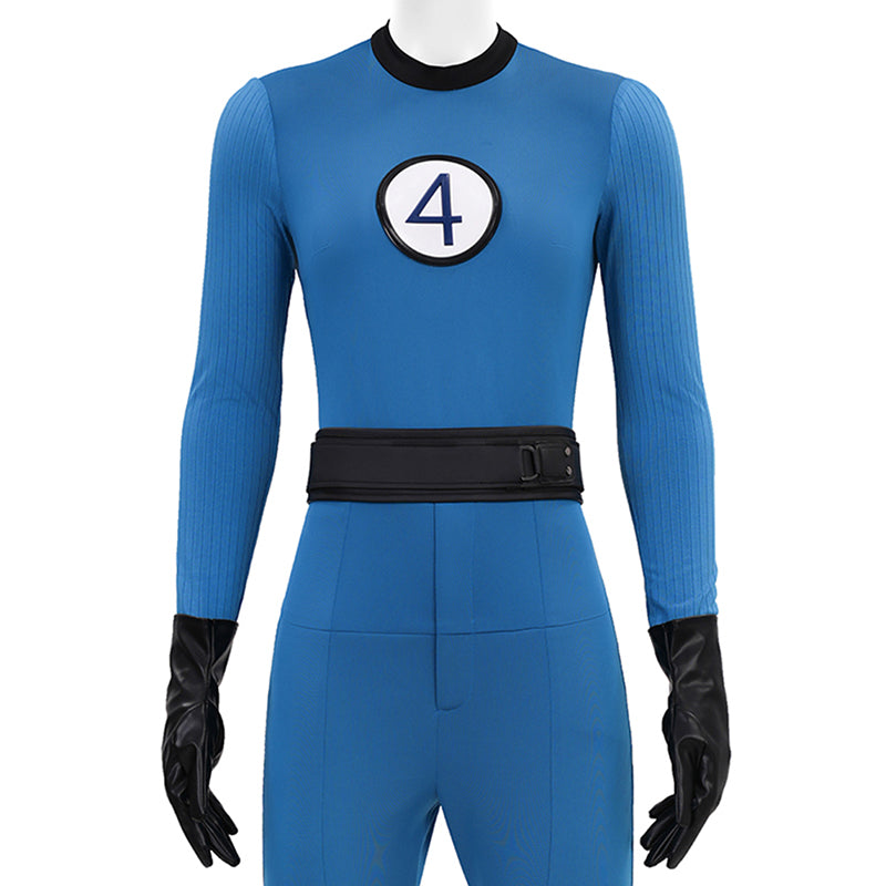 The Fantastic Four Sue Storm Costume Invisible Woman Cosplay Jumpsuit ACcosplay