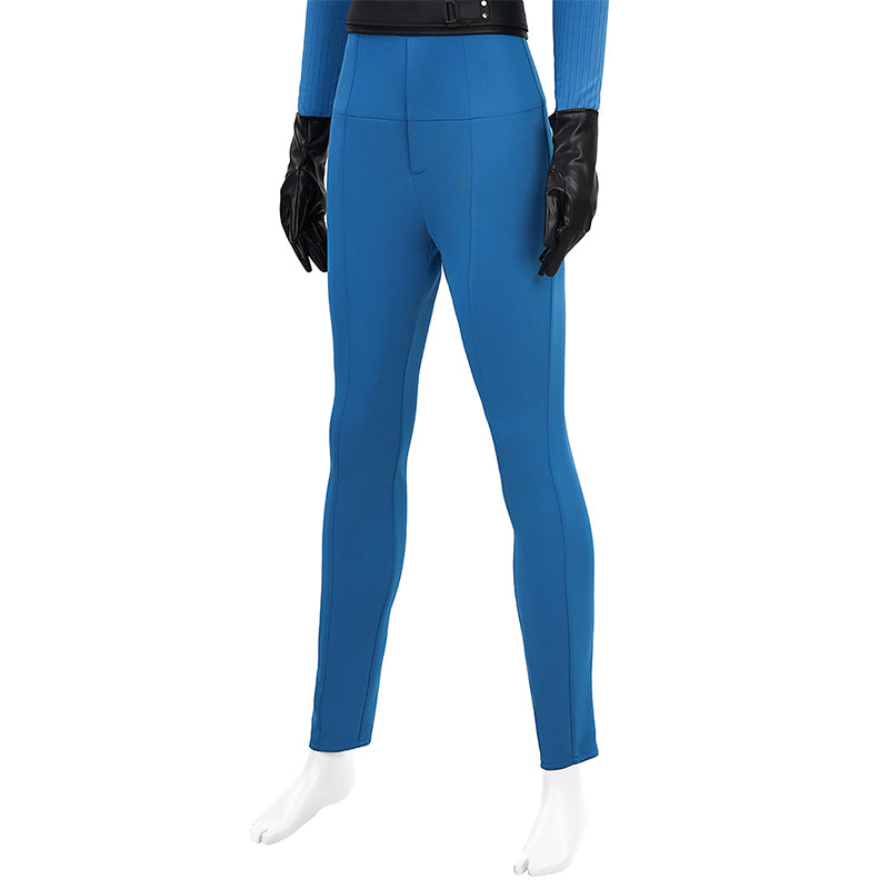 The Fantastic Four Sue Storm Costume Invisible Woman Cosplay Jumpsuit ACcosplay