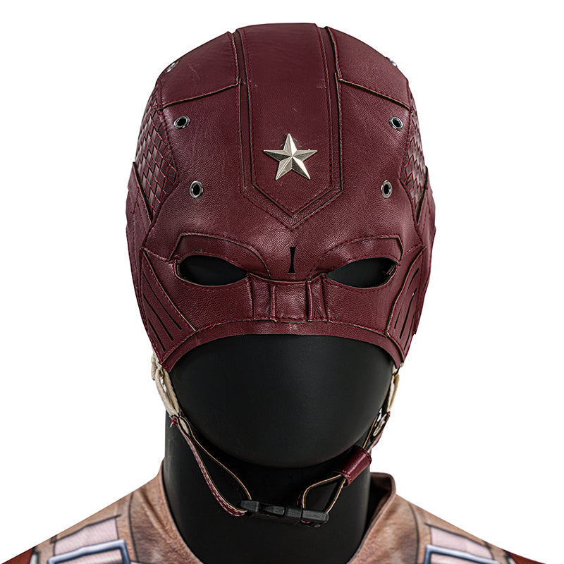 Thunderbolts Red Guardian Cosplay Costume Halloween Jumpsuit Outfit ACcosplay