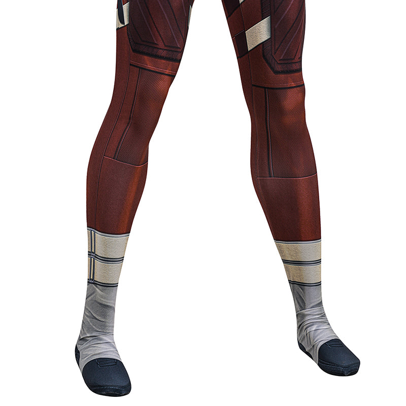 Thunderbolts Red Guardian Cosplay Costume Halloween Jumpsuit Outfit ACcosplay
