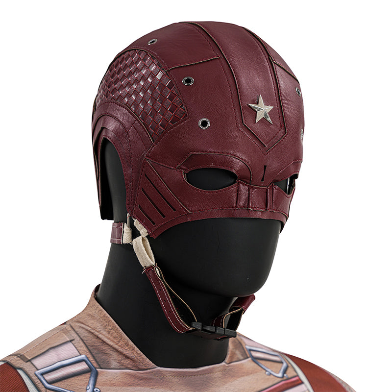 Thunderbolts Red Guardian Cosplay Costume Halloween Jumpsuit Outfit ACcosplay