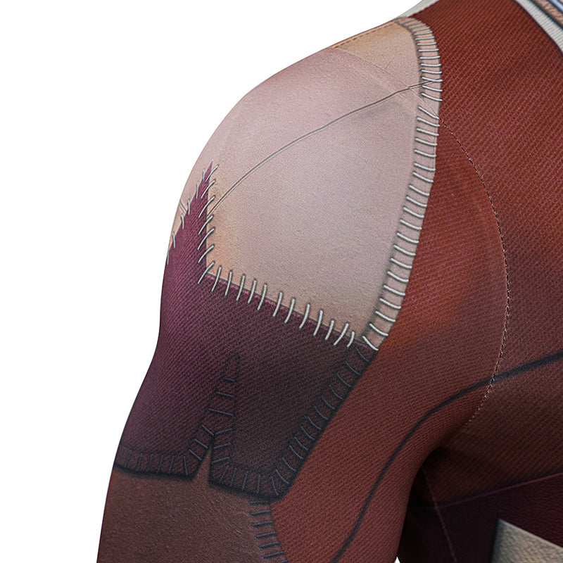 Thunderbolts Red Guardian Cosplay Costume Halloween Jumpsuit Outfit ACcosplay