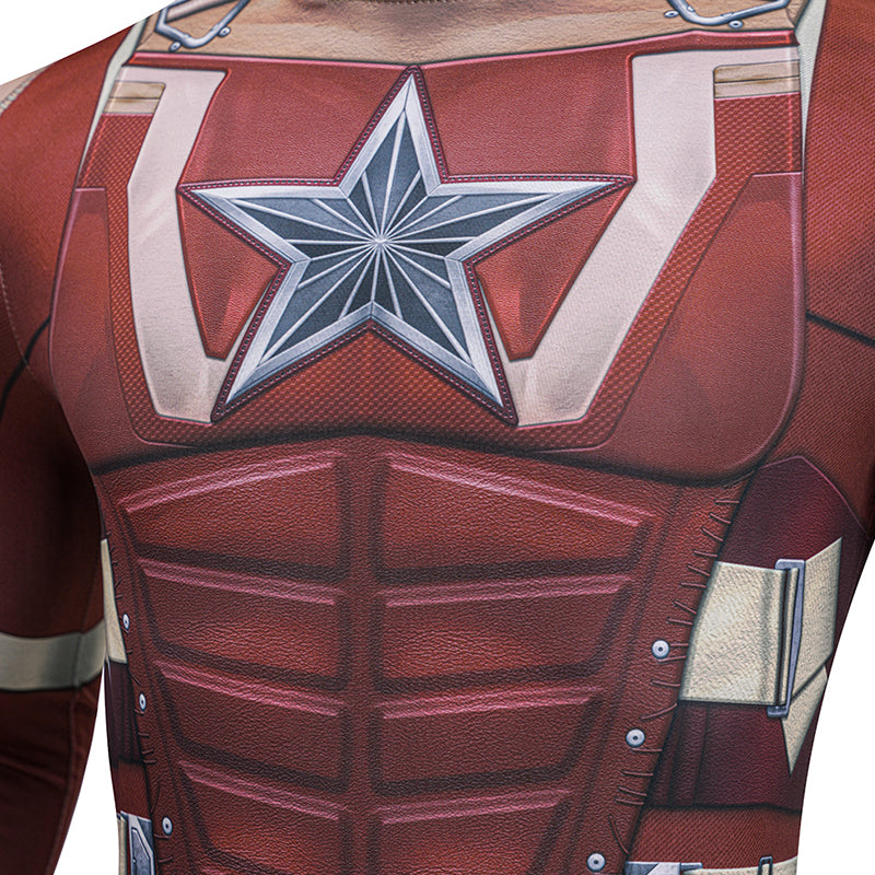 Thunderbolts Red Guardian Cosplay Costume Halloween Jumpsuit Outfit ACcosplay