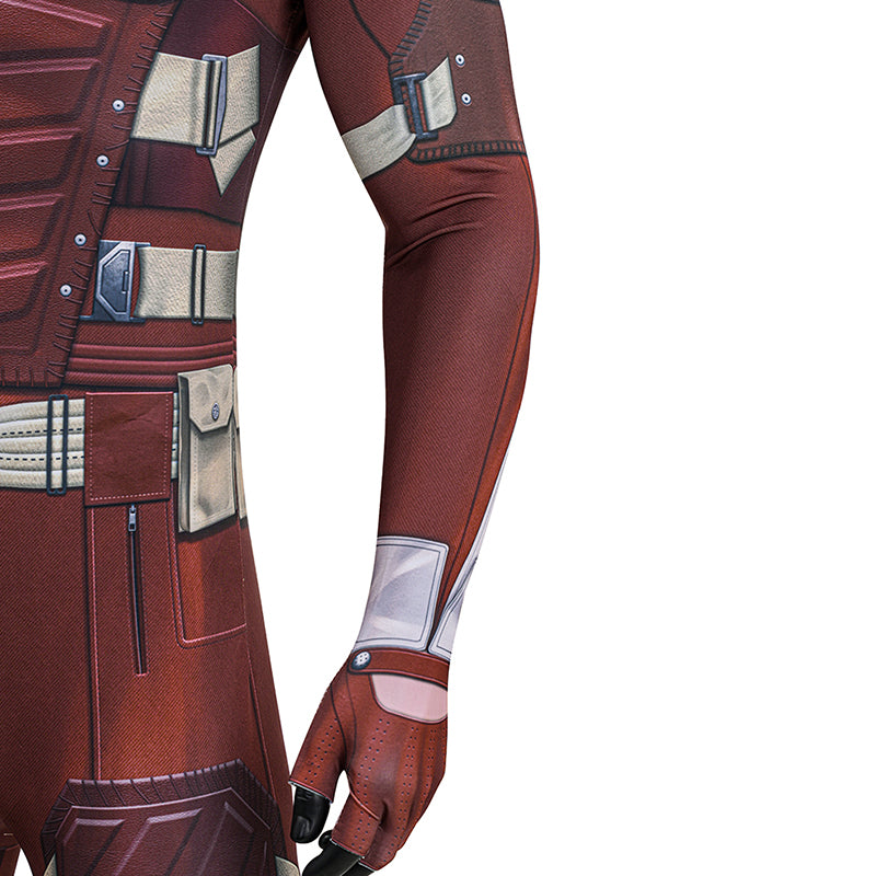 Thunderbolts Red Guardian Cosplay Costume Halloween Jumpsuit Outfit ACcosplay