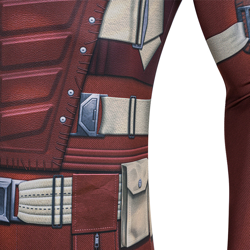 Thunderbolts Red Guardian Cosplay Costume Halloween Jumpsuit Outfit ACcosplay