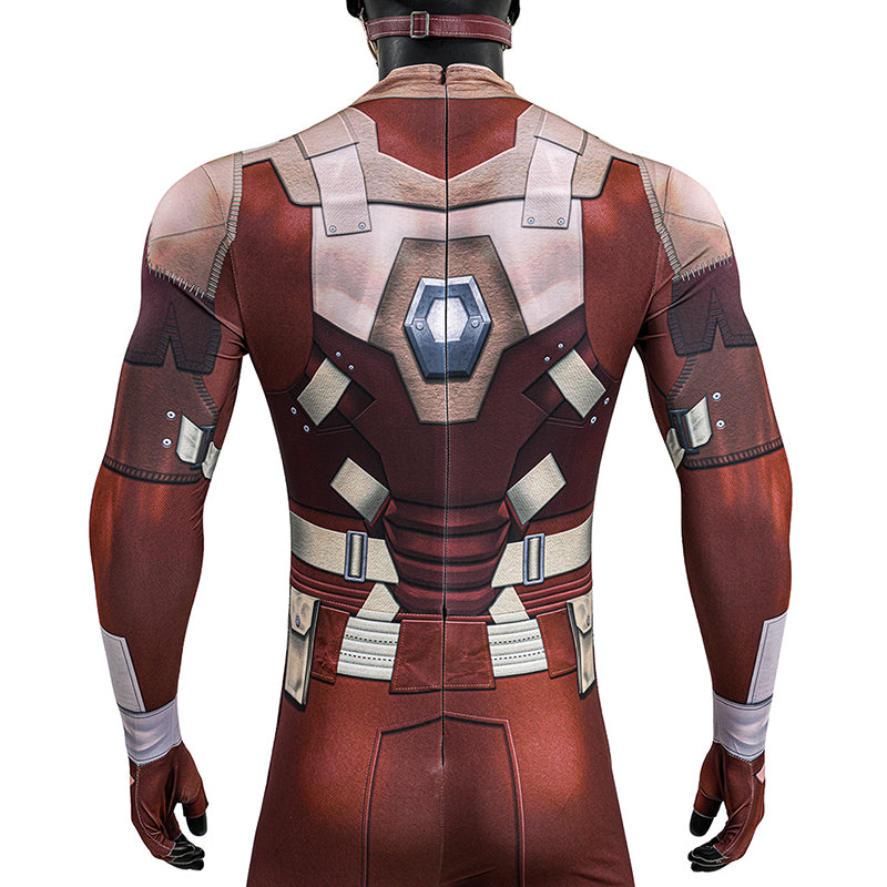 Thunderbolts Red Guardian Cosplay Costume Halloween Jumpsuit Outfit ACcosplay