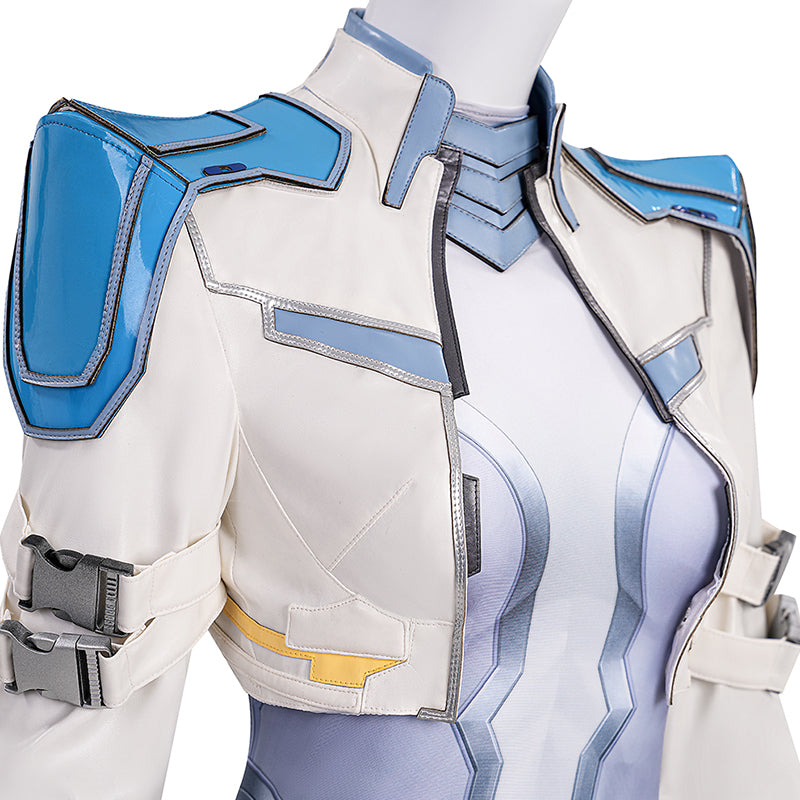 Marvel Rivals Lightforce Dagger Cosplay Costume Dagger White Suit ACcosplay