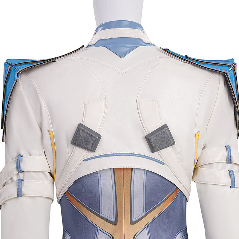 Marvel Rivals Lightforce Dagger Cosplay Costume Dagger White Suit ACcosplay