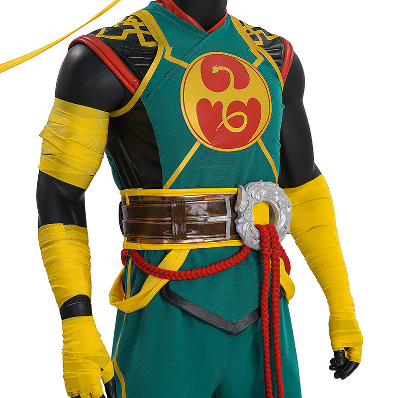 Marvel Rivals Iron Fist Cosplay Costume With Eye Mask Ver 2 Halloween Outfit ACcosplay