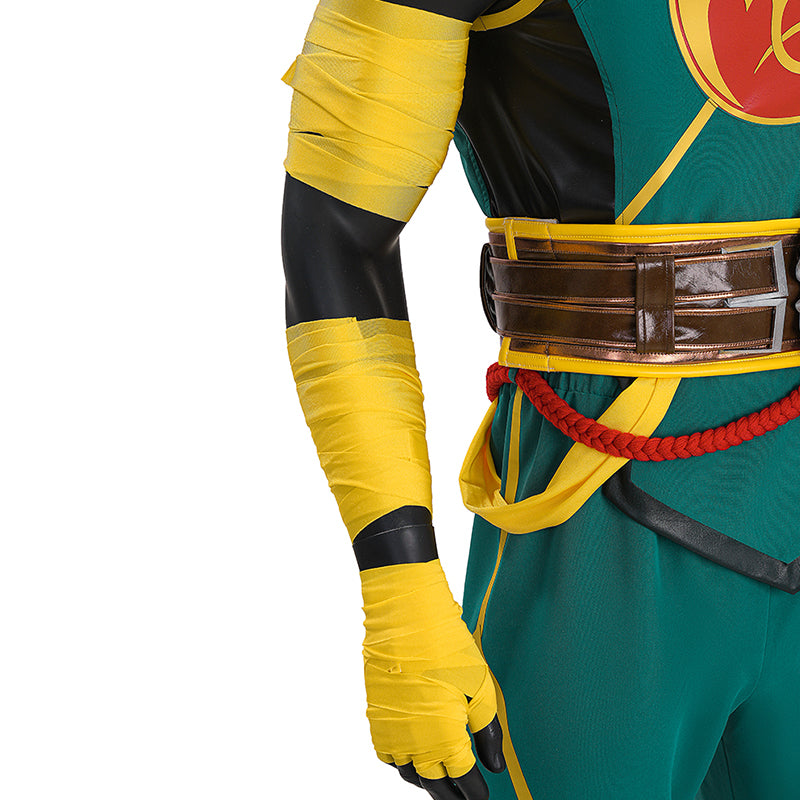 Marvel Rivals Iron Fist Cosplay Costume With Eye Mask Ver 2 Halloween Outfit ACcosplay