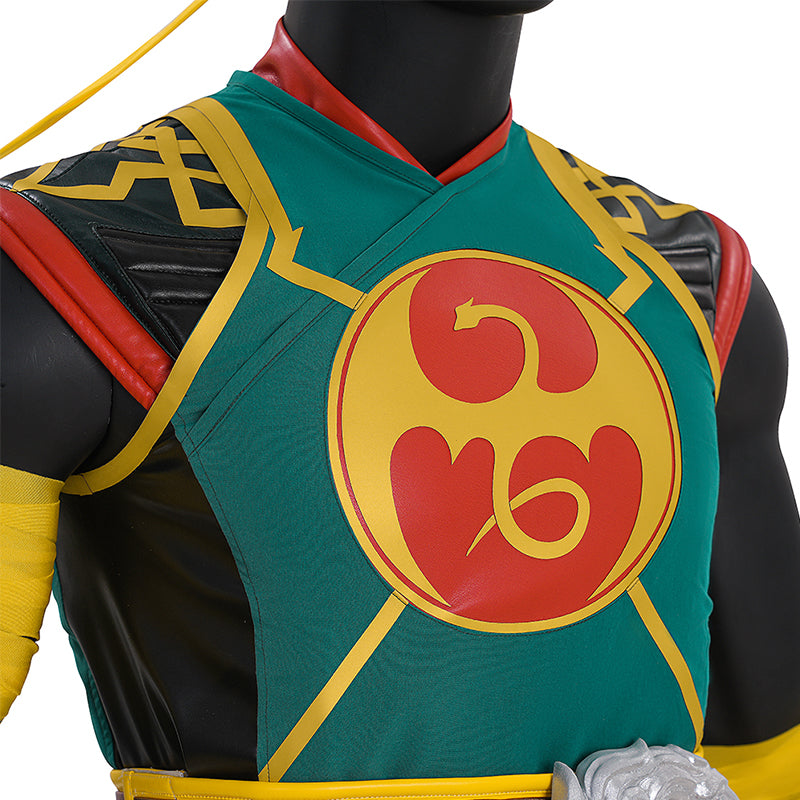 Marvel Rivals Iron Fist Cosplay Costume With Eye Mask Ver 2 Halloween Outfit ACcosplay