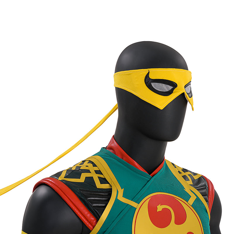 Marvel Rivals Iron Fist Cosplay Costume With Eye Mask Ver 2 Halloween Outfit ACcosplay