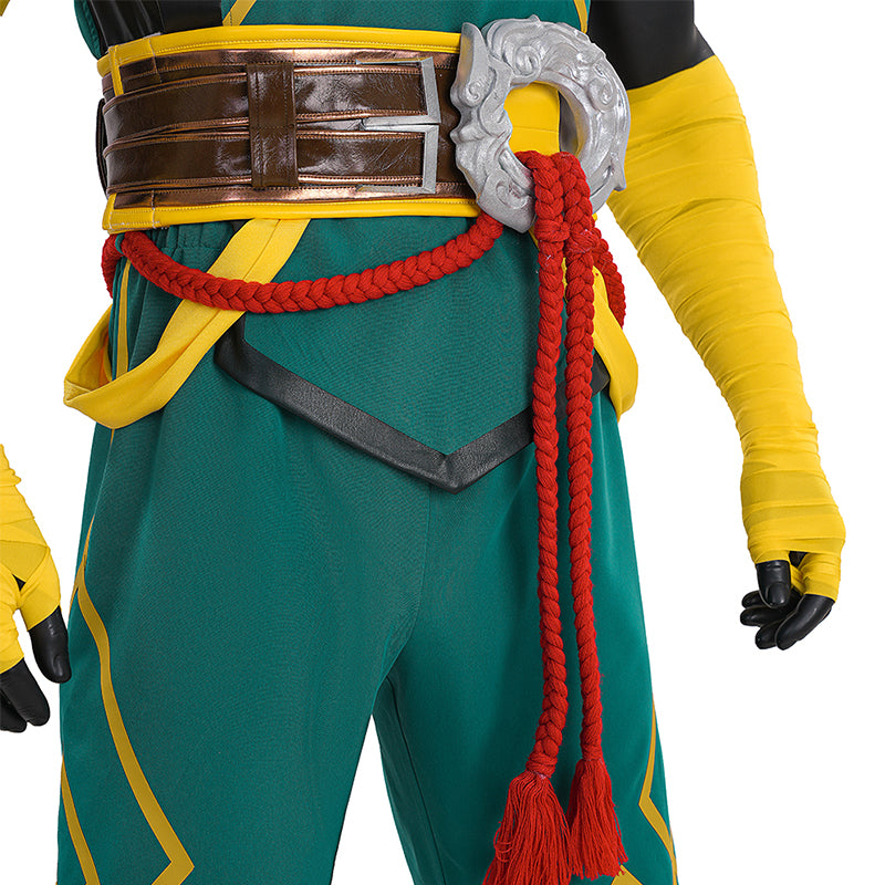 Marvel Rivals Iron Fist Cosplay Costume With Eye Mask Ver 2 Halloween Outfit ACcosplay