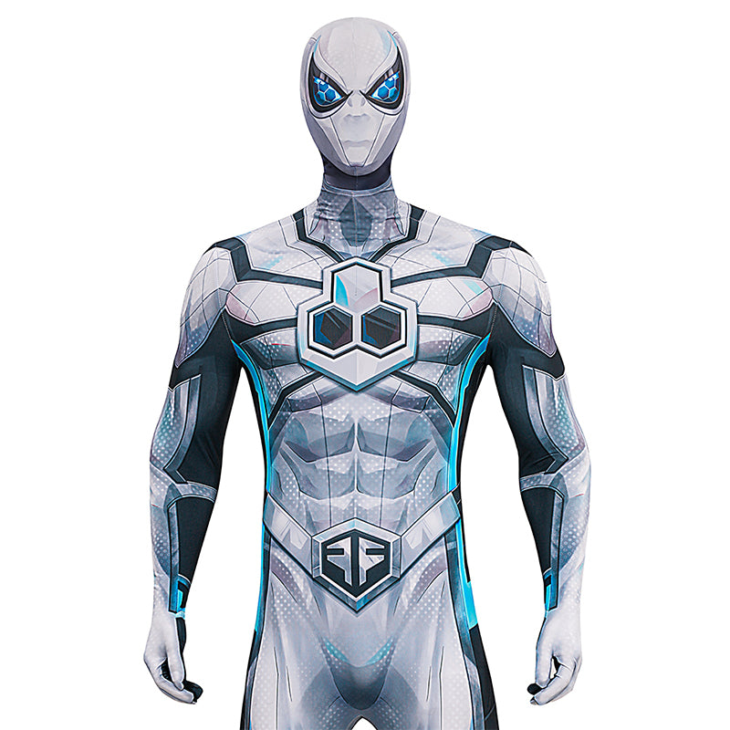 Marvel Rivals Spiderman Future Foundation Cosplay Costume Jumpsuit Halloween Outfit ACcosplay