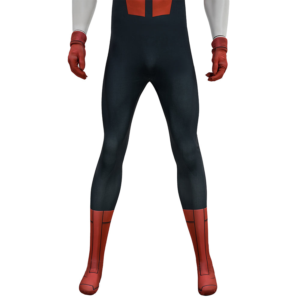 Invincible Season 4 Oliver Grayson Cosplay Costume Red Halloween Outfit ACcosplay