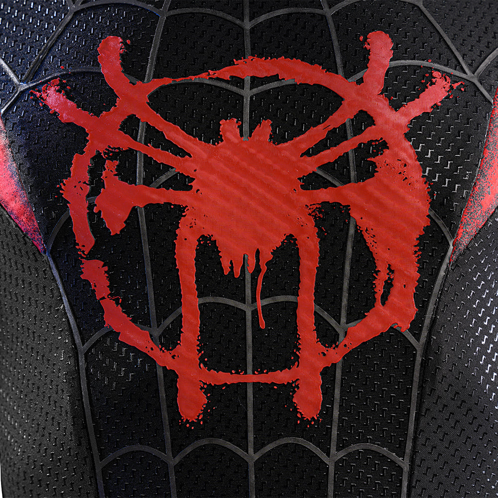 Spider-Man Into the Spider-Verse Miles Morales Cosplay Costume Halloween Jumpsuit ACcosplay