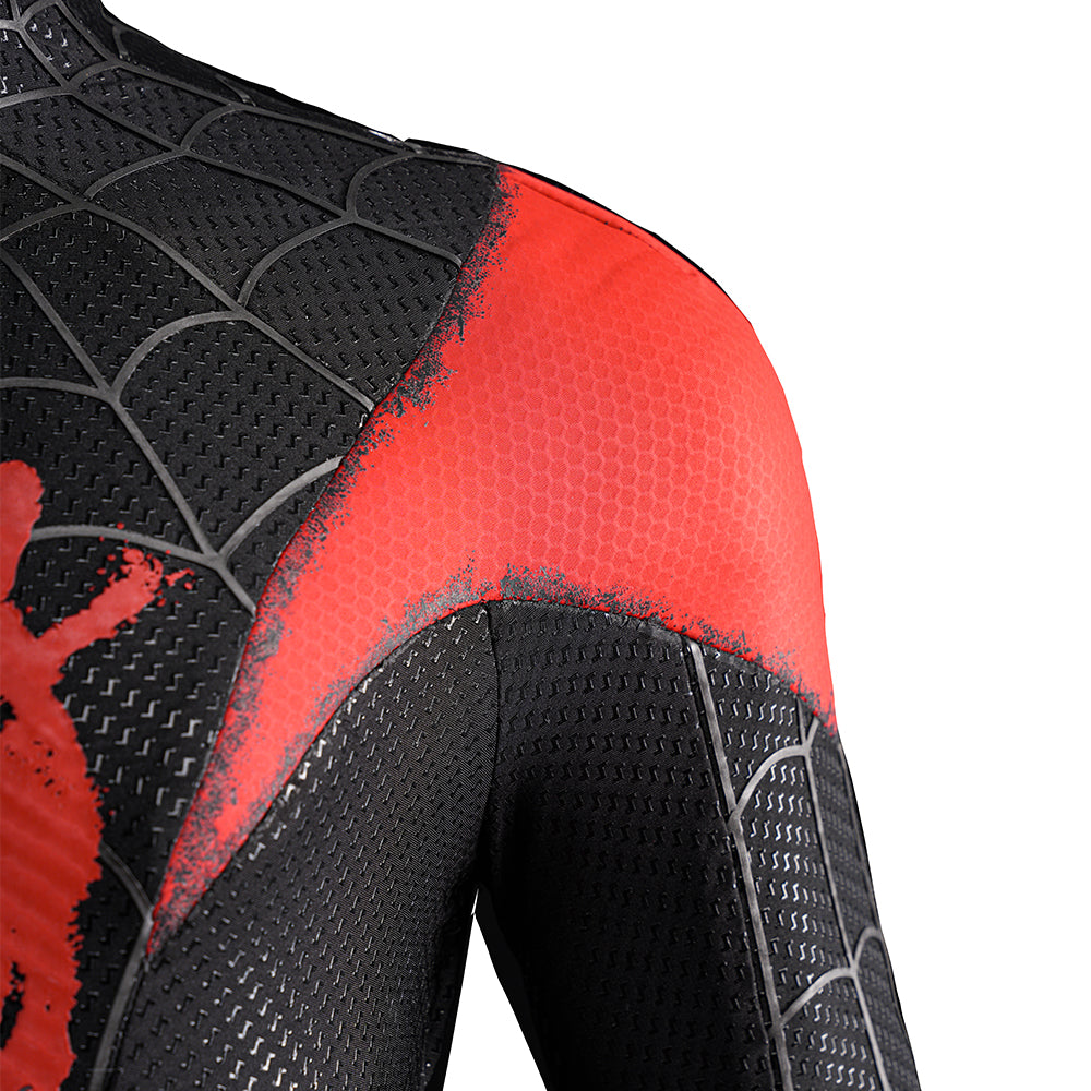 Spider-Man Into the Spider-Verse Miles Morales Cosplay Costume Halloween Jumpsuit ACcosplay