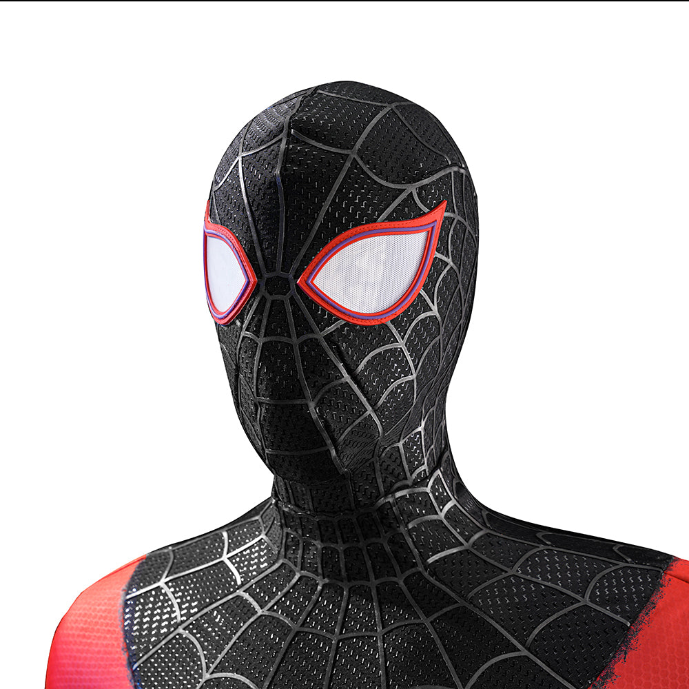 Spider-Man Into the Spider-Verse Miles Morales Cosplay Costume Halloween Jumpsuit ACcosplay