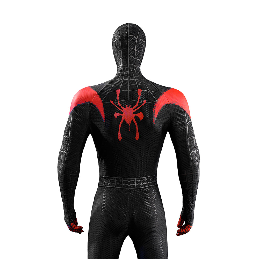 Spider-Man Into the Spider-Verse Miles Morales Cosplay Costume Halloween Jumpsuit ACcosplay