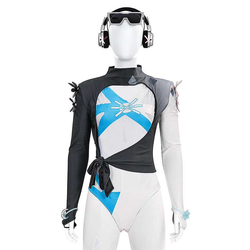 Marvel Rivals Luna Snow Cosplay Costume Summer Costume ACcosplay