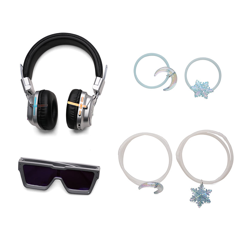 Marvel Rivals Luna Snow Cosplay Costume Summer Costume ACcosplay