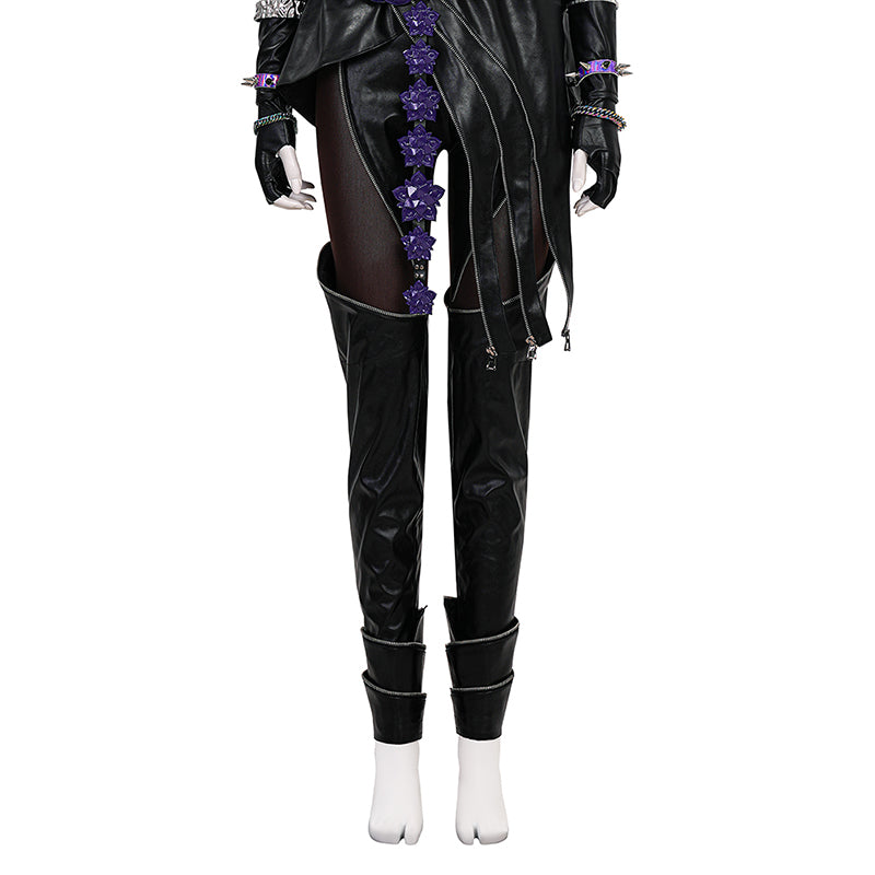 Deluxe Kpop Demon Hunters Mira Cosplay Costume Combat Halloween Outfit ACcosplay