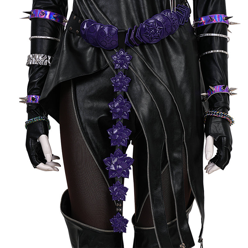 Deluxe Kpop Demon Hunters Mira Cosplay Costume Combat Halloween Outfit ACcosplay
