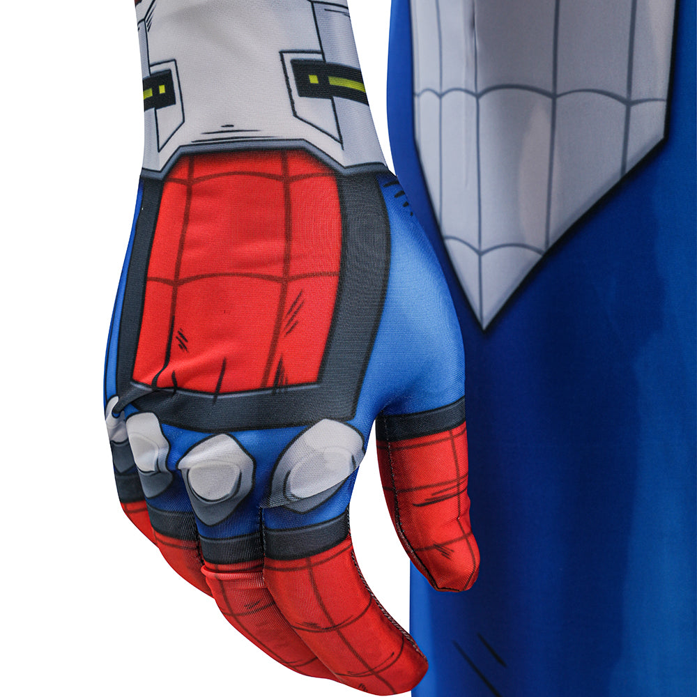 Marvel Tokon Fighting Souls Sipderman Cosplay Costume Printed Halloween Suit Accosplay